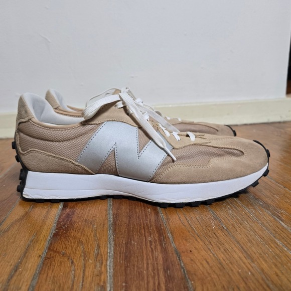 New Balance Sneaker 327 Running Shoe Mens 15 Tan Like New